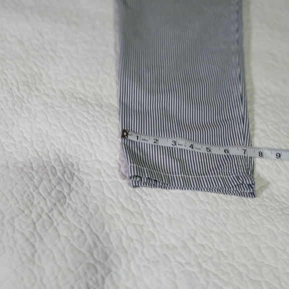 Liz Claiborne Blue and White Striped Trousers - Picture 10 of 10